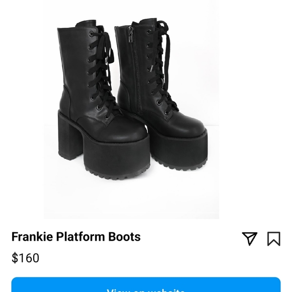 Foxblood Frankie Platforms - Picture 2 of 3